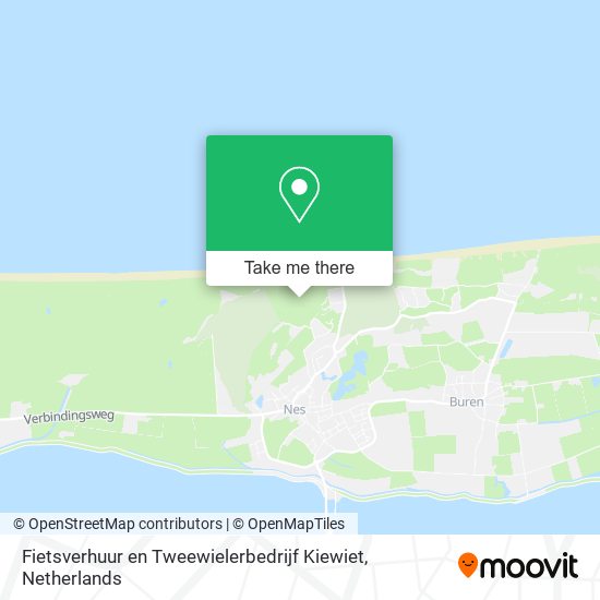 Fietsverhuur en Tweewielerbedrijf Kiewiet map