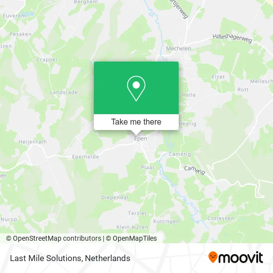 Last Mile Solutions map