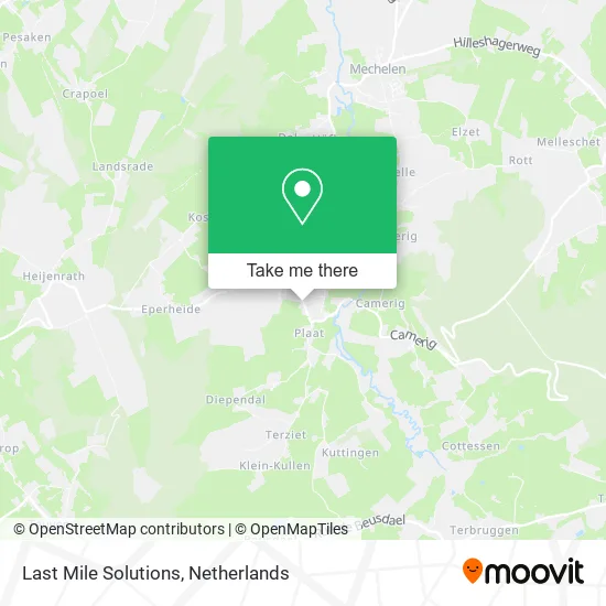 Last Mile Solutions map