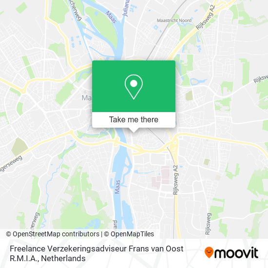 Freelance Verzekeringsadviseur Frans van Oost R.M.I.A. map