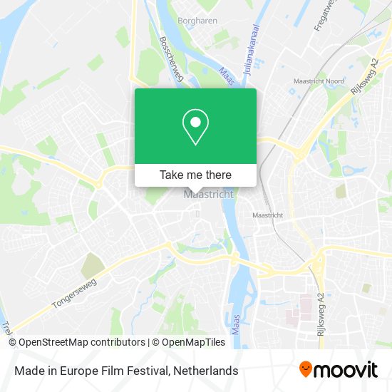 Made in Europe Film Festival map