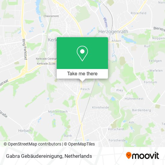 Gabra Gebäudereinigung map