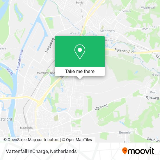 Vattenfall InCharge map