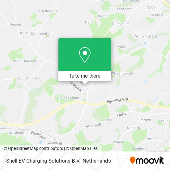 Shell EV Charging Solutions B.V. map