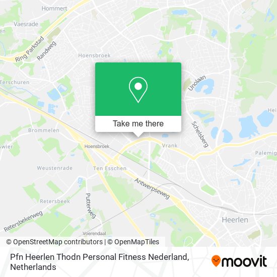 Pfn Heerlen Thodn Personal Fitness Nederland Karte