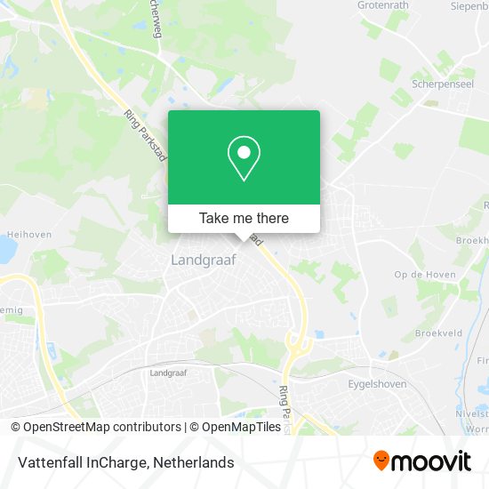 Vattenfall InCharge map