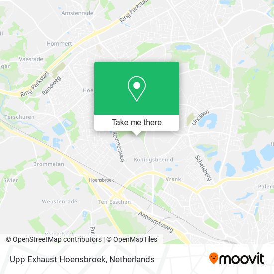 Upp Exhaust Hoensbroek map