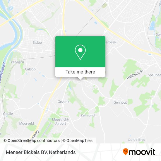 Meneer Bickels BV map