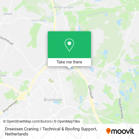 Dreessen Craning / Technical & Roofing Support map