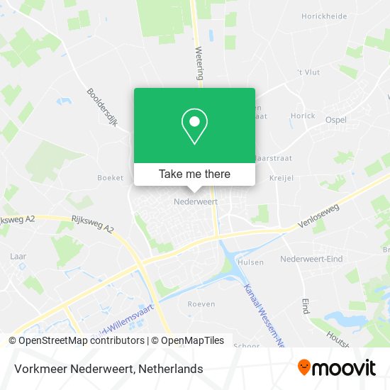 Vorkmeer Nederweert map