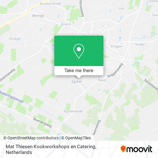 Mat Thiesen Kookworkshops en Catering map