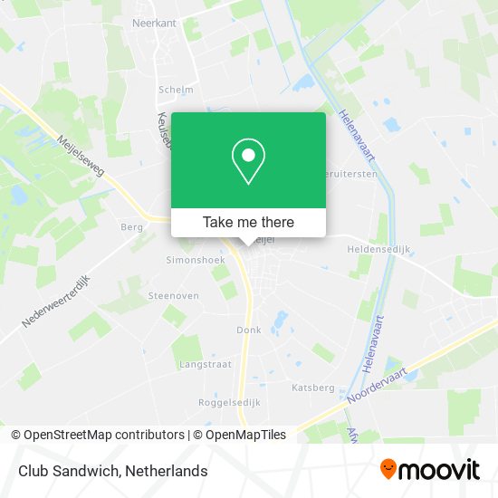 Club Sandwich map