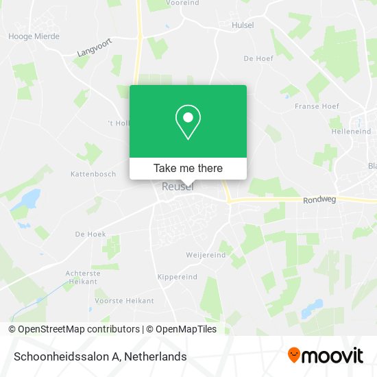 Schoonheidssalon A map