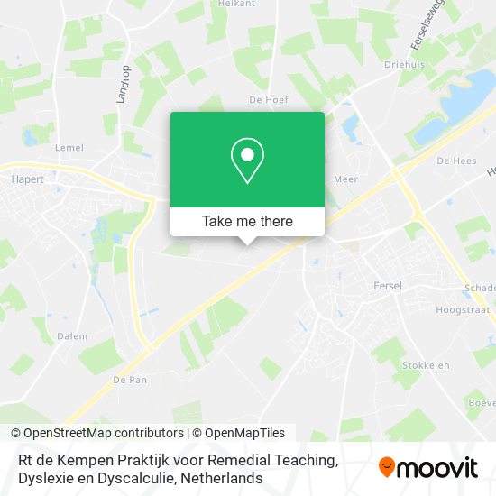 Rt de Kempen Praktijk voor Remedial Teaching, Dyslexie en Dyscalculie map