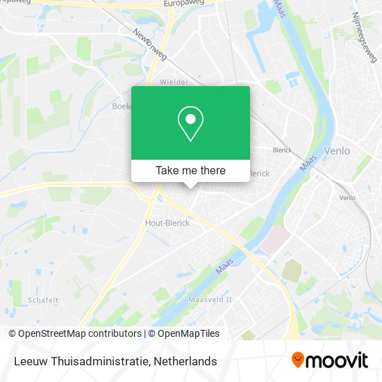 Leeuw Thuisadministratie Karte