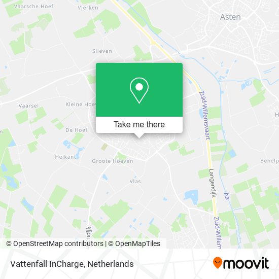 Vattenfall InCharge map