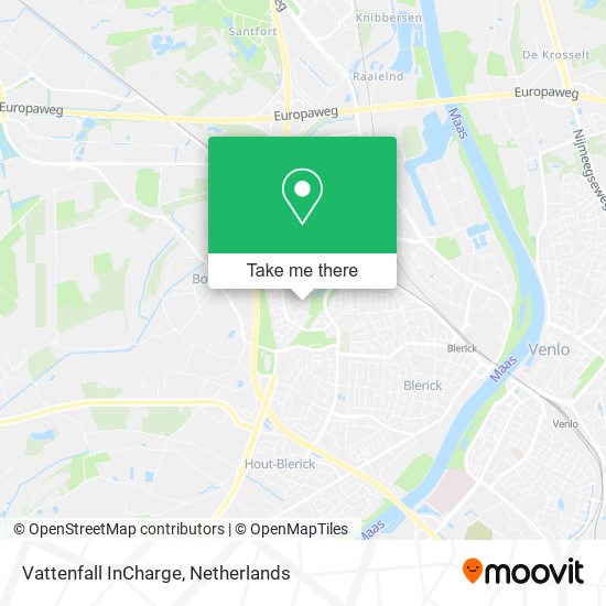 Vattenfall InCharge map