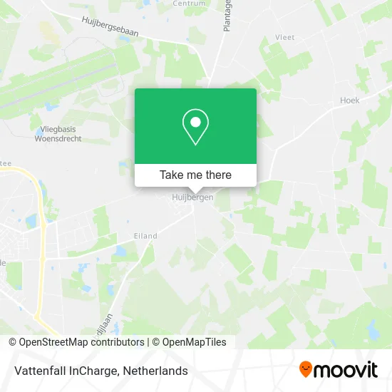 Vattenfall InCharge map