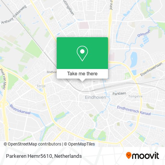 Parkeren Hemr5610 map