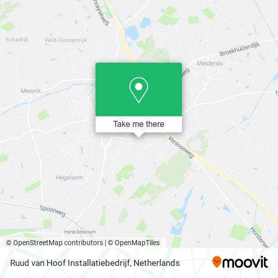 Ruud van Hoof Installatiebedrijf map