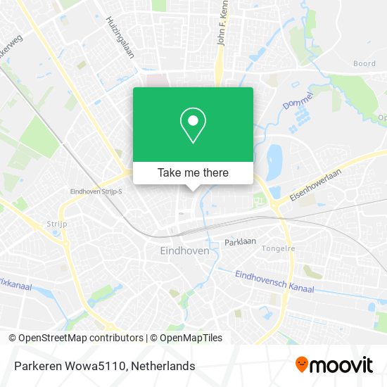 Parkeren Wowa5110 map