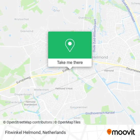 Fitwinkel Helmond map