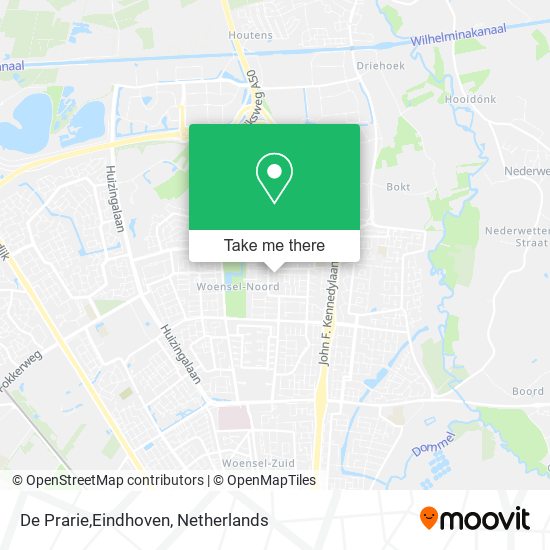 De Prarie,Eindhoven Karte