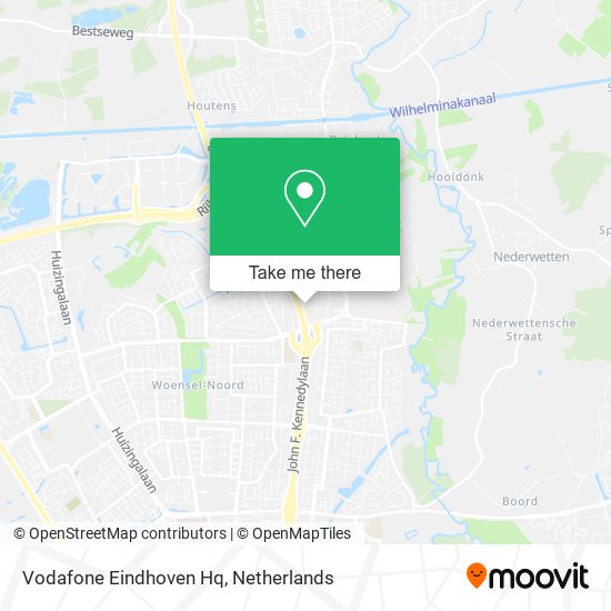 Vodafone Eindhoven Hq map