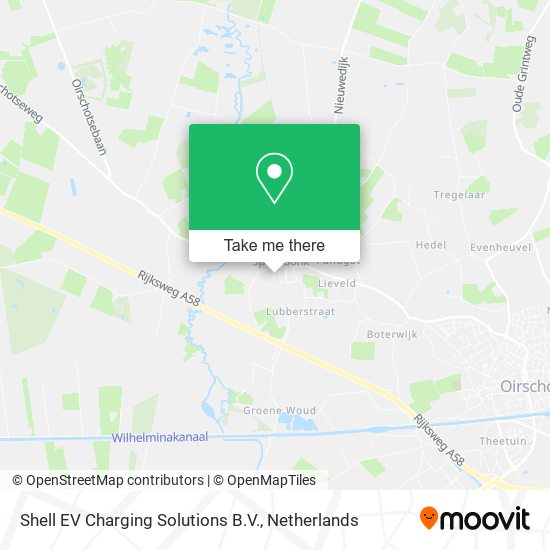 Shell EV Charging Solutions B.V. map