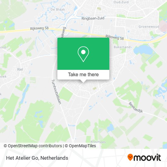 Het Atelier Go map