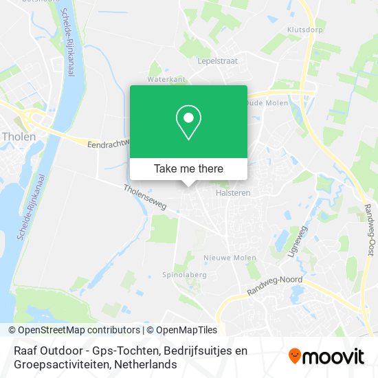 Raaf Outdoor - Gps-Tochten, Bedrijfsuitjes en Groepsactiviteiten map