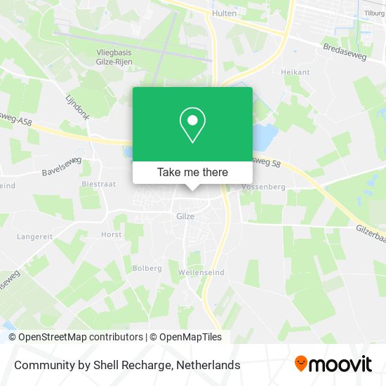 Community by Shell Recharge map