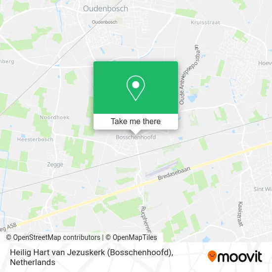 Heilig Hart van Jezuskerk (Bosschenhoofd) map