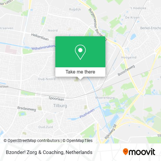 Bzonder! Zorg & Coaching map