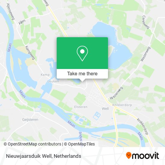 Nieuwjaarsduik Well map