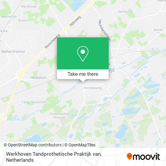 Werkhoven Tandprothetische Praktijk van map