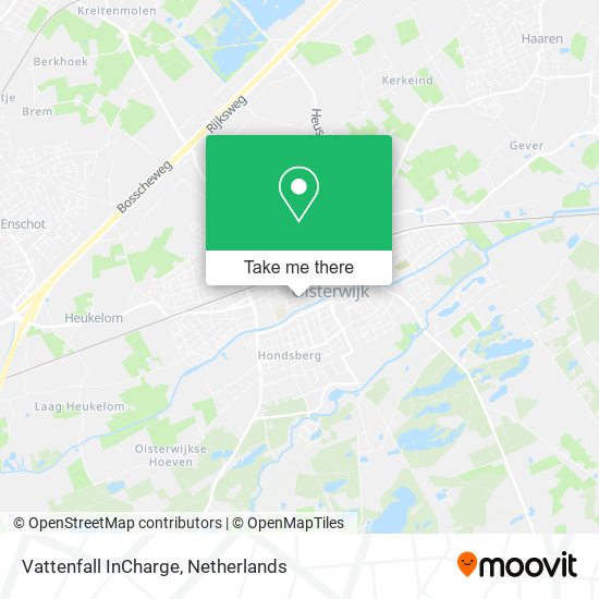 Vattenfall InCharge map