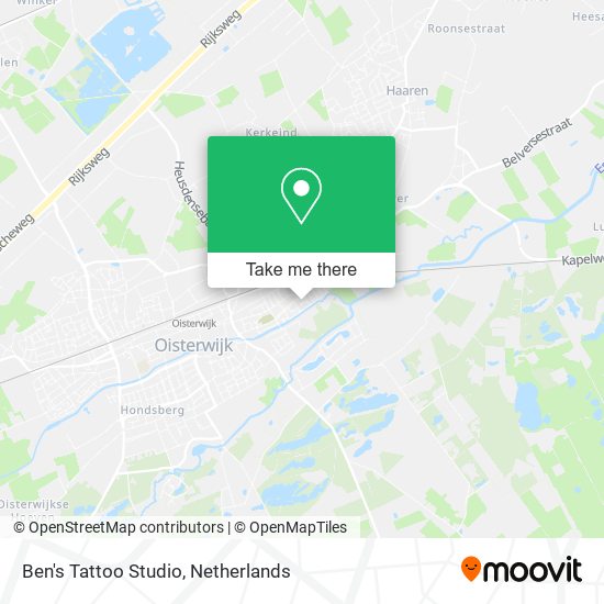 Ben's Tattoo Studio map