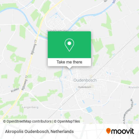 Akropolis Oudenbosch map