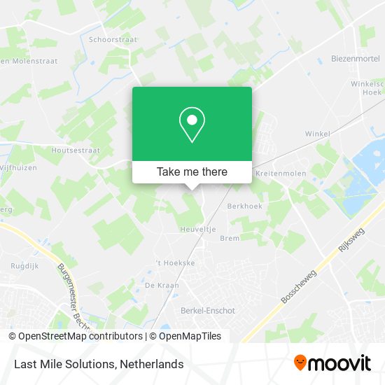 Last Mile Solutions map