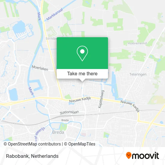 Rabobank map