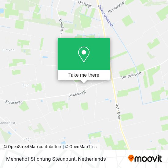 Mennehof Stichting Steunpunt Karte