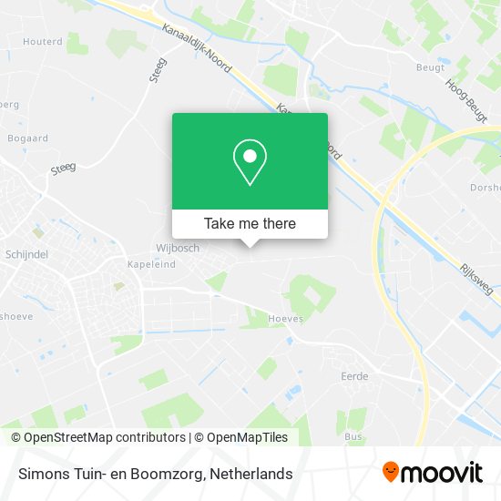 Simons Tuin- en Boomzorg map