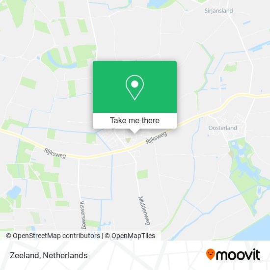 Zeeland map