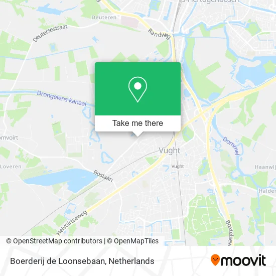 Boerderij de Loonsebaan map
