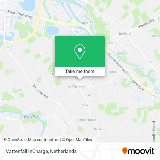 Vattenfall InCharge map