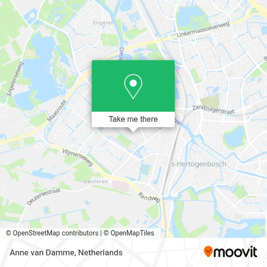 Anne van Damme map
