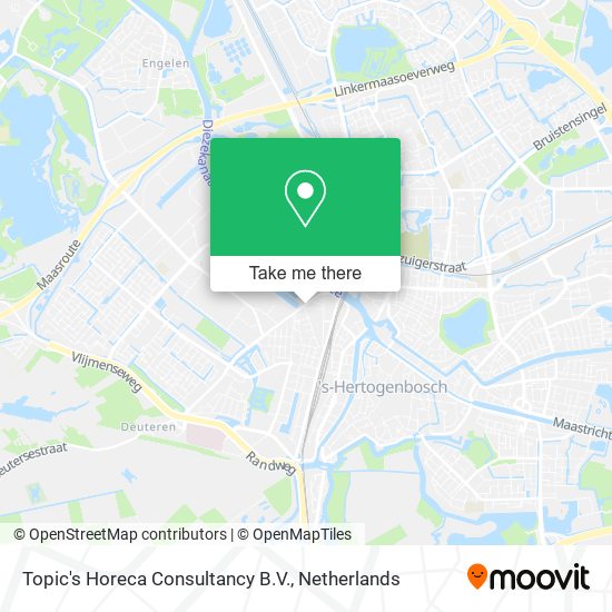 Topic's Horeca Consultancy B.V. map