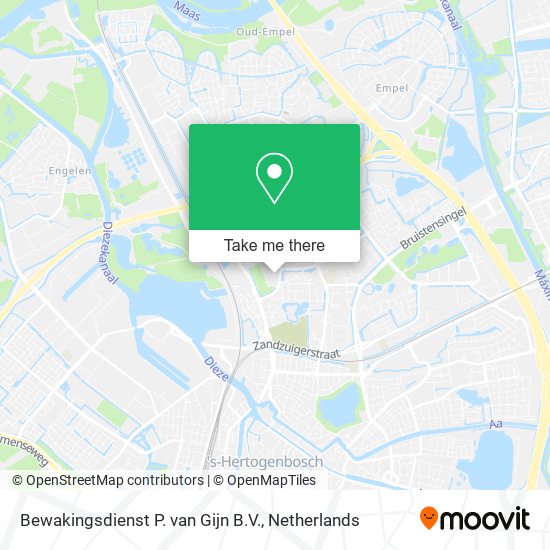 Bewakingsdienst P. van Gijn B.V. map