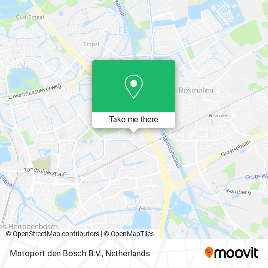 Motoport den Bosch B.V. map
